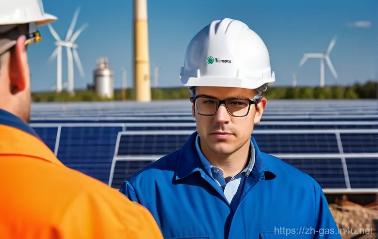 가스 자격증으로 탄소중립 시대 준비하기 - Prompt 1: The Skilled Gas Technician Leading the Energy Transition**